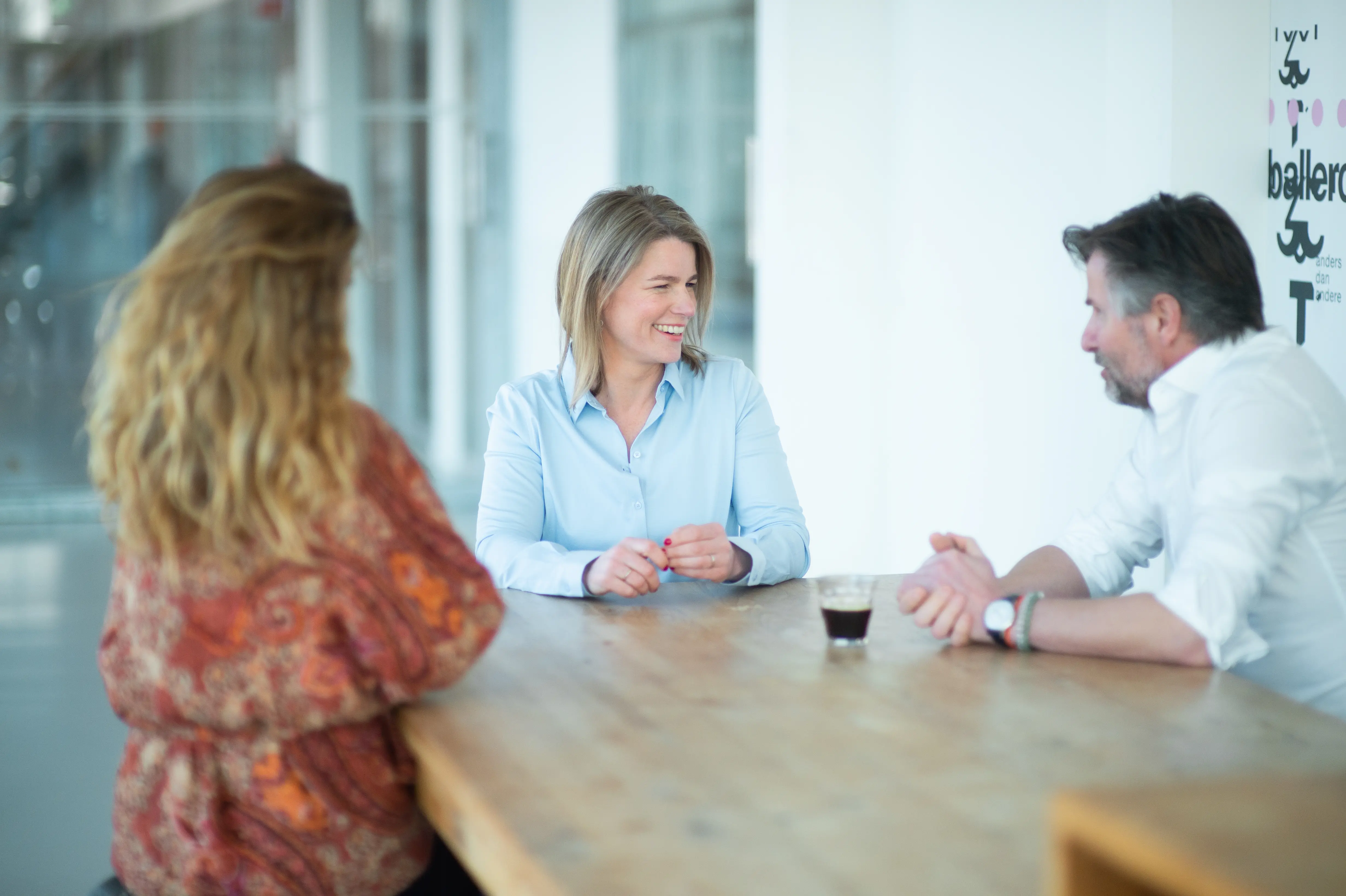Sonja Wekema in an executive coaching conversation